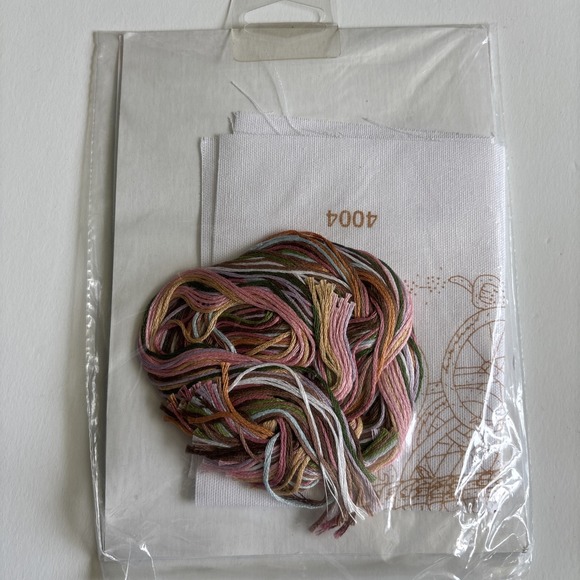 Baby Buggy and Teddy Bear Vintage‎ Embroidery Kit Candamar Designs #4004 NEW - Picture 4 of 4